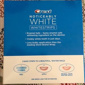 Crest whitestrips teeth whitening